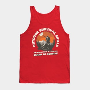 Outdoor Survival Skill Tank Top